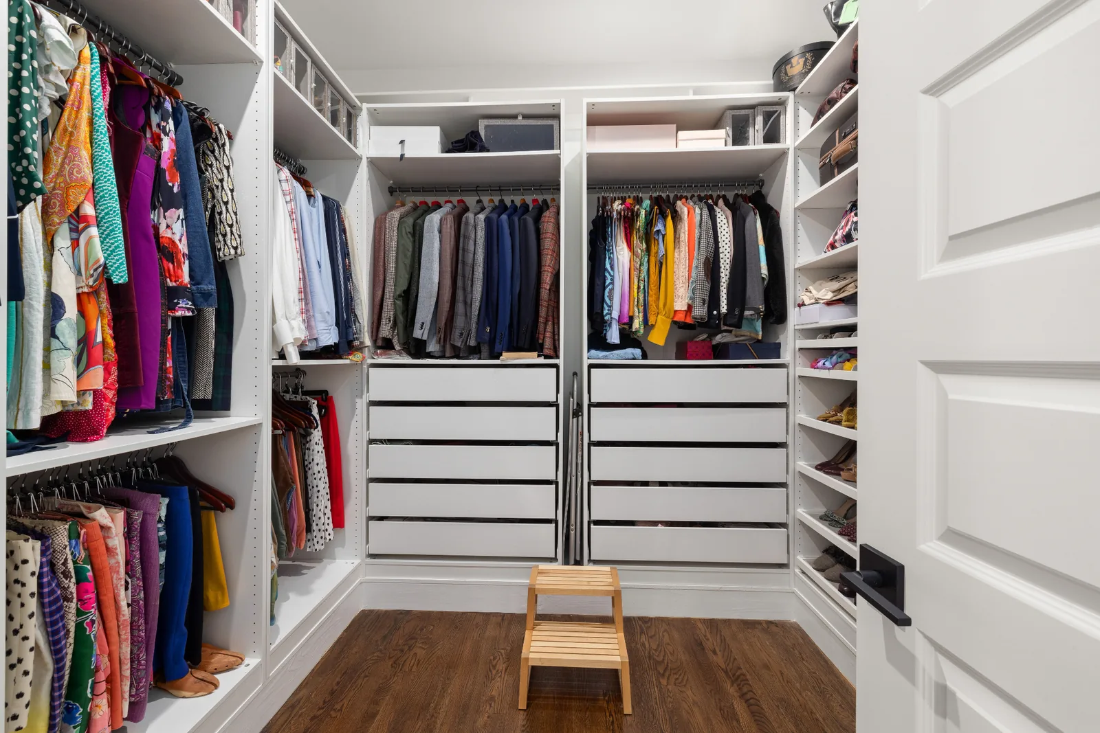 organized-walk-in-closet-web Home interior featured by Delicate Touch Cleaners